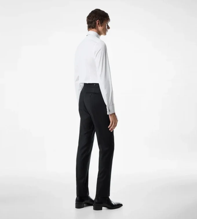 Chemise slim en popeline