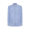 Chemise slim à fines rayures