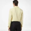 Chemise slim fit en gabardine fluide Chemise slim fit en gabardine fluide