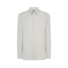 Chemise slim fit en twill délavé Chemise slim fit en twill délavé