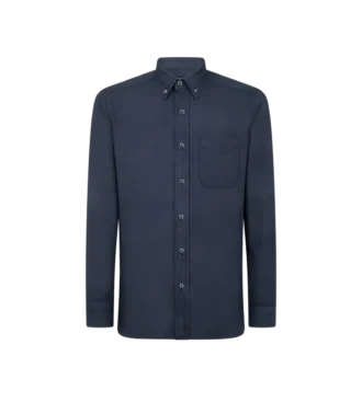Chemise slim fit en twill léger en cachemire Chemise slim fit en twill léger en cachemire