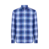 Chemise western à carreaux dégradés