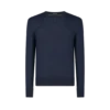 Col rond en pure laine fine