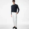 Col rond en pure laine fine
