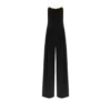 Combinaison-caraco double georgette stretch