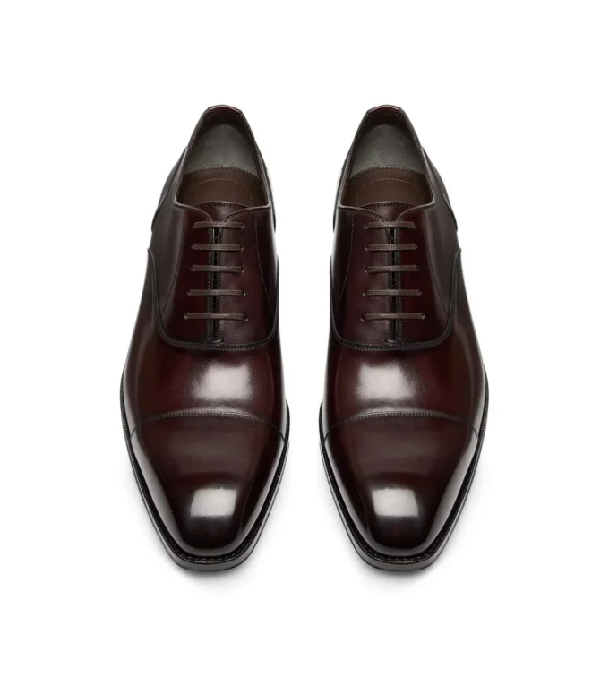 Cuir bruni Elkan Lace Up