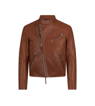 Cuir grainé Buffalo Asymmetric Racer