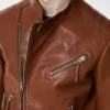 Cuir grainé Buffalo Asymmetric Racer Cuir grainé Buffalo Asymmetric Racer