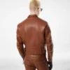 Cuir grainé Buffalo Asymmetric Racer Cuir grainé Buffalo Asymmetric Racer