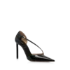 Escarpins asymétriques en cuir verni Escarpins asymétriques en cuir verni