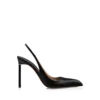 Escarpins à bride arrière en satin Escarpins à bride arrière en satin