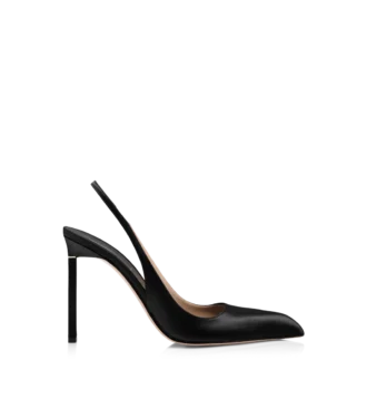 Escarpins à bride arrière en satin