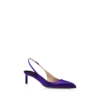 Escarpins à bride arrière en satin Escarpins à bride arrière en satin