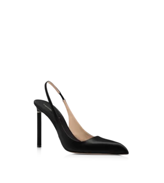 Escarpins à bride arrière en satin