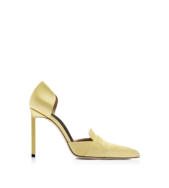 Escarpins D&rsquo;Orsay en satin Eva