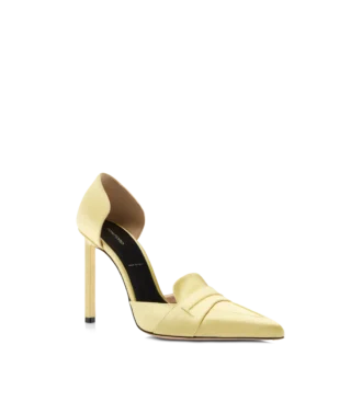 Escarpins D&rsquo;Orsay en satin Eva