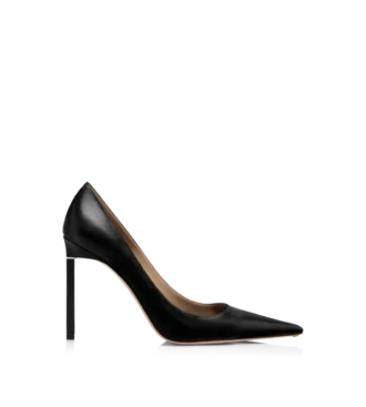 Escarpins en cuir brillant