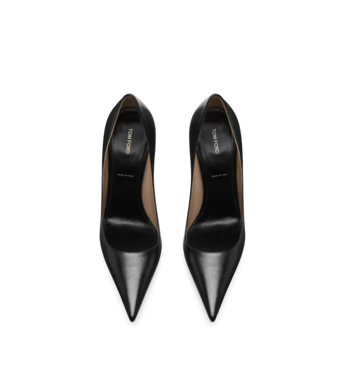 Escarpins en cuir brillant Escarpins en cuir brillant