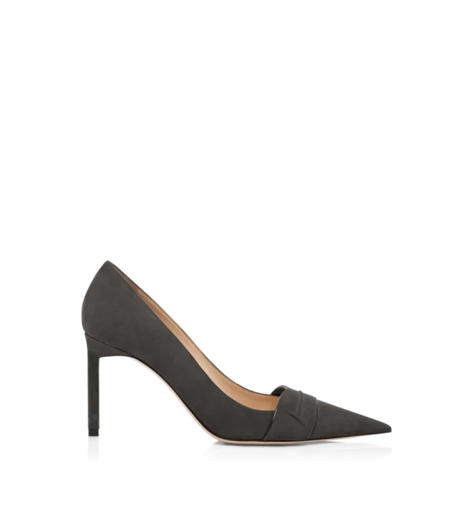 Escarpins en cuir suédé Eva