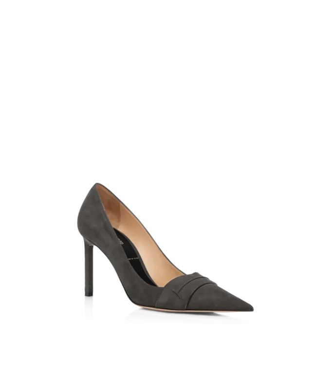 Escarpins en cuir suédé Eva