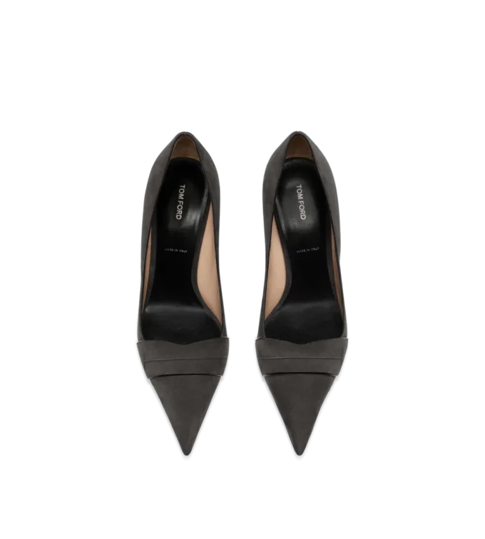 Escarpins en cuir suédé Eva