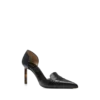 Escarpins Eva D&rsquo;Orsay en cuir grainé souple