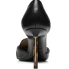 Escarpins Eva D&rsquo;Orsay en cuir grainé souple