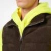 Gilet léger en daim Gilet léger en daim