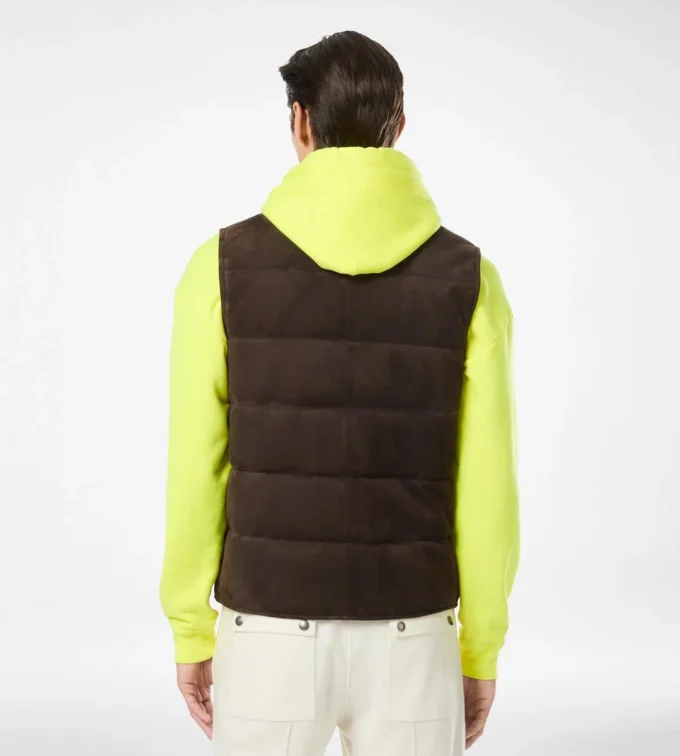 Gilet léger en daim Gilet léger en daim