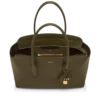 Grand sac à bandoulière Alexander en cuir grainé naturel Grand sac à bandoulière Alexander en cuir grainé naturel