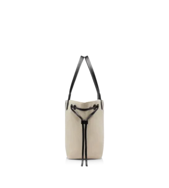 Grand sac fourre-tout en jacquard rayé