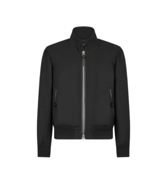 Harrington double face en laine légère