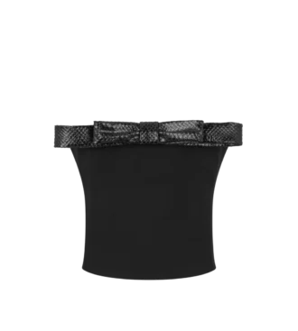 Haut bustier avec nœud