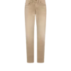 Jean droit couleur sable délavé