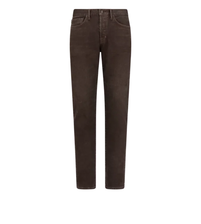 Jean droit en denim western Jean droit en denim western