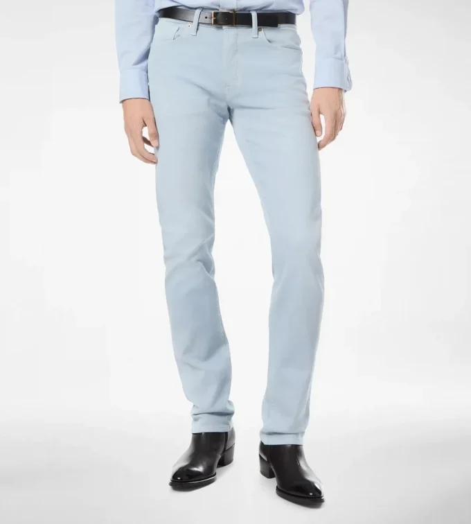 Jean droit en denim western Jean droit en denim western