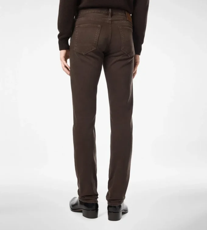 Jean droit en denim western Jean droit en denim western