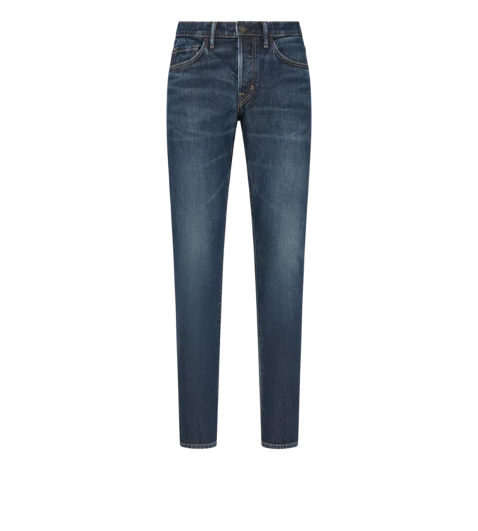 Jean slim en sergé stretch Jean slim en sergé stretch
