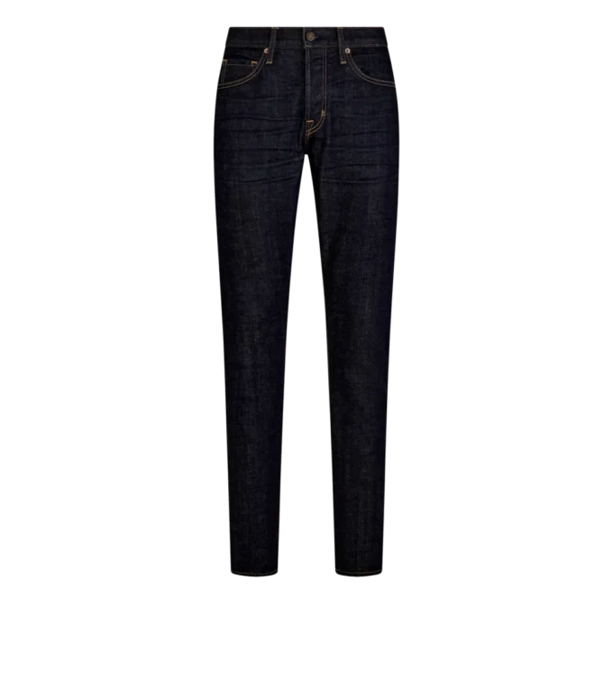 Jean slim fit à lisière