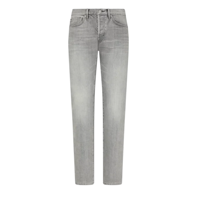 Jean stretch droit gris