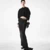 Jupe longue en satin de soie Jupe longue en satin de soie