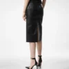 Jupe Lux en cuir nappa Jupe Lux en cuir nappa