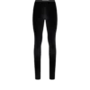 Leggings signature en velours brillant extensible