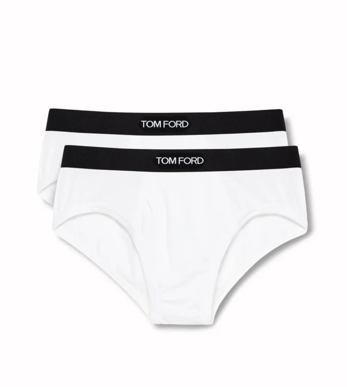 Lot de deux slips en coton modal