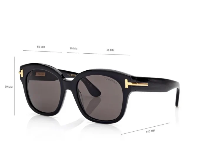 Lunettes de soleil carrées oversize Icon