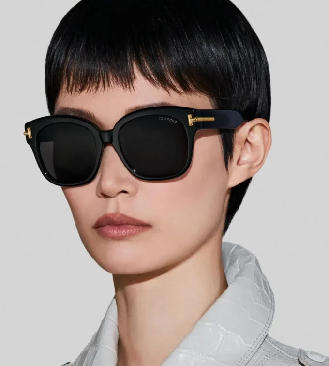 Lunettes de soleil carrées oversize Icon