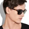 Lunettes de soleil carrées River Vintage