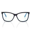 Lunettes de soleil à clip Blue Block Soft Cat Eye Opticals