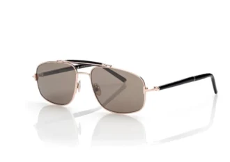 Lunettes de soleil Navigator en titane et corne