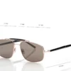 Lunettes de soleil Navigator en titane et corne Lunettes de soleil Navigator en titane et corne